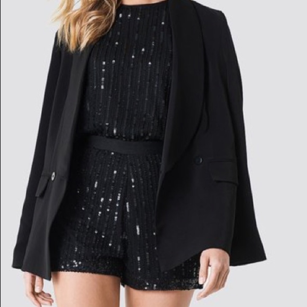 Sequined shorts